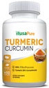 NusaPure Turmeric Curcumin 600 mg 60 Capsules Turmeric% 95 Curcuminoids Diyetary Supplement