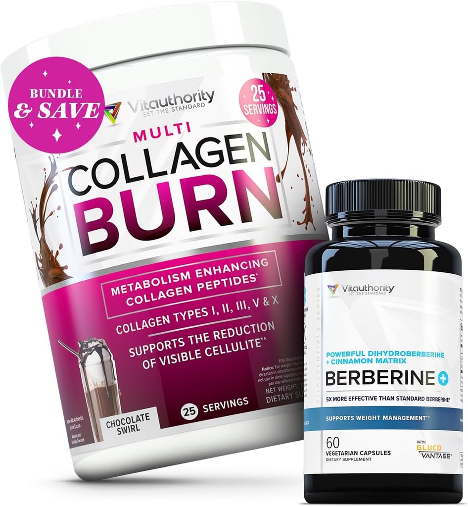 Vitwriter Multi Collagen Burn Chocolate ve Berberine