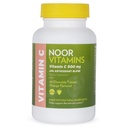 Noor Vitaminleri 500 MG Halal Vitamin C Chewable Tabletler + Rose HIPS ve Antioksis I Vegan, Gluten Free & Halal Vitamin 60 Orange Flavored Chewable Tabletler I 2 Ay Supply HIPS ve Antioksis I Supports Immune System I Vegan, Gluten Free & Halal Vitamin 60 Orange Flavored Chewable Tabletler I 2 Ay Supply