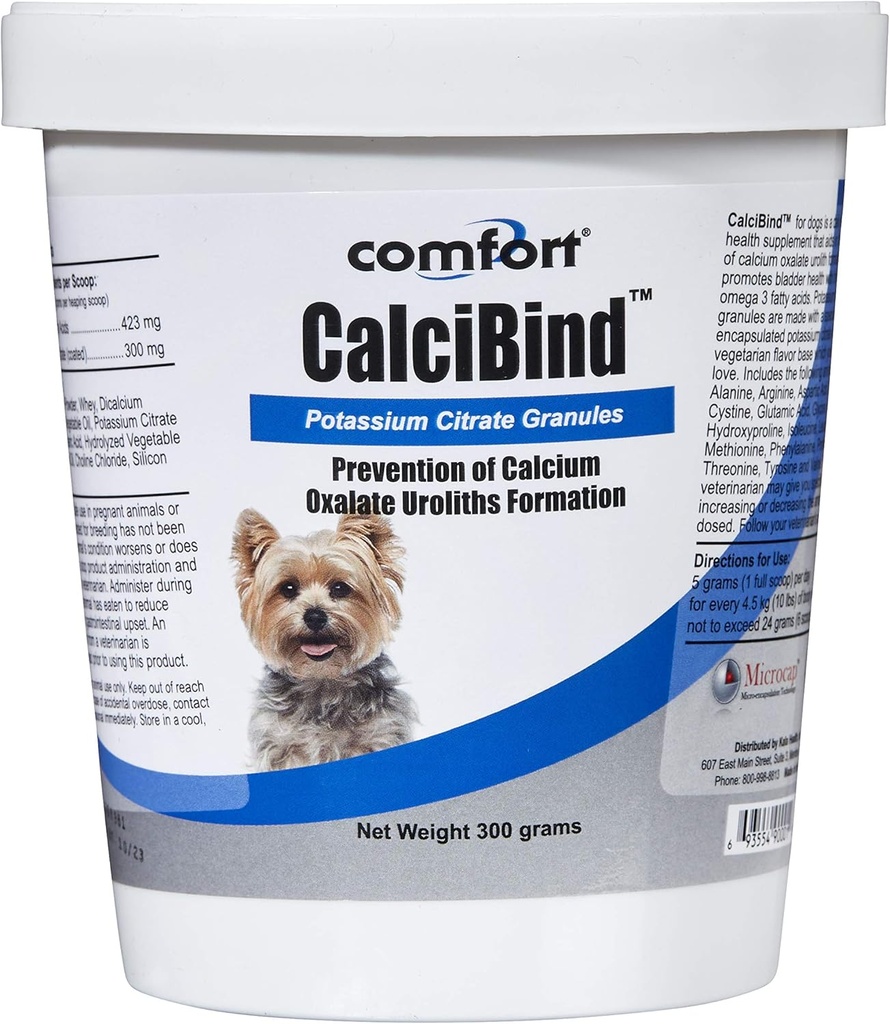 Kala Health P properties Citrate Microenkapsated Granules Supplement for UTI Treatment, Inhibits Urinary Stone Formation in Dog and Cats