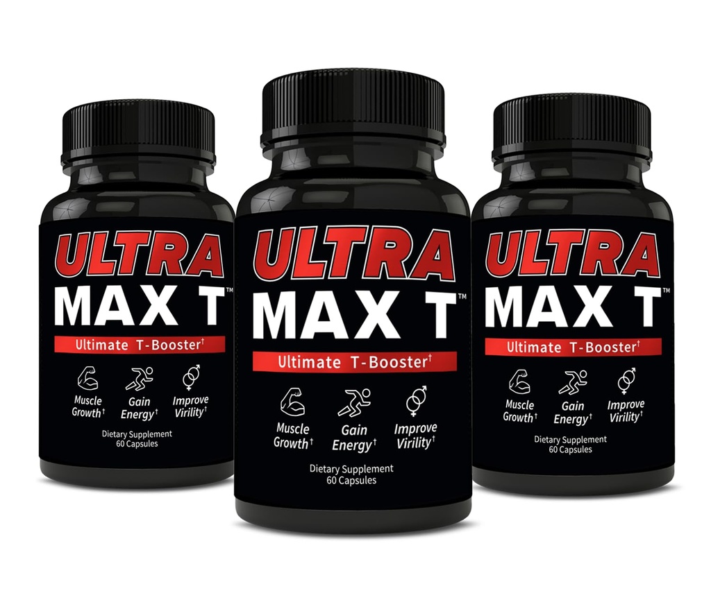 Andro400 UltraMax T – Advanced Testosterone Support for Men & Women – Tongkat Ali 200:1, D-ασπαρτικό οξύ, Garcinia Cambogia, ForsLean® – 180 κάψουλες, 90 ημερών προμήθεια