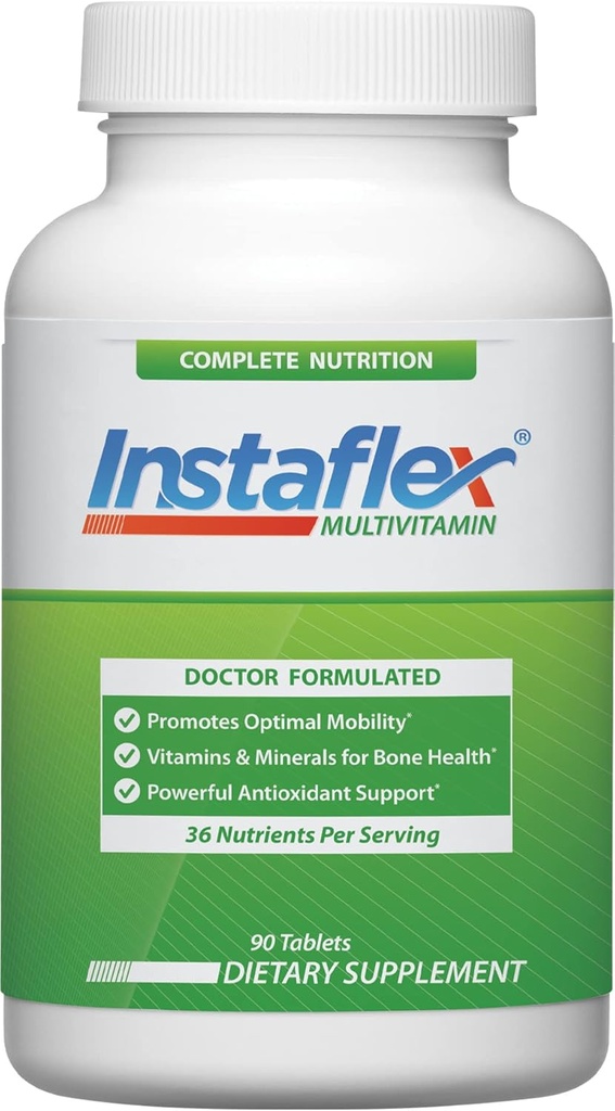 Instaflex Multivitamin - Ortak Destek Supplement, Supports Mobility and Bone Health, 90 Tabletler