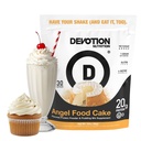 Devotion Beslenme proteini Toz Angel Food Kek – 20g Whey Isolate & Casein proteini – No add Sugar, Low Carb, Gluten-Free, Keto-Friendly, 1g MCT, Kosher – 2lb Pouch
