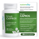 NatureCity True-Capros Συμπλήρωμα εκχύλισμα φρούτων Amla Polyphenol Αντιοξειδωτικό δύναμη υποστηρίζει καρδιοαγγειακή καρδιά Υγεία (30 κάψουλες λαχανικών) μη GMO Vegan φιλικό και χωρίς σόγια