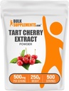 BulkSupplements.com Tart Cherry Extract Toz - Tart Cherry Supplement, Herbal Supplement - Antioksi Kaynağı, Gluten Free, 500 mg per Service, 250g (8.8 oz) (Pazar 1)