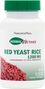 NaturesPlus Herbal Actives Red Yeast Rice 1200 mg - 60 Capsules - Non-GMO, Vegan, Gluten Free - 30 Hizmetler