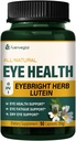 Κάψουλες για την υγεία των ματιών με Βότανο Eybright (Euphrasia officinalis), Οφθαλμική κόπωση και ξηροφθαλμία Υποστήριξη βοτανικό συμπλήρωμα w/Lutein Blueberry Extract. 90 Count