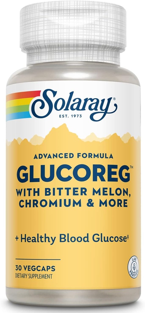 SOLARAY GlucoReg - 30 Καψάκια