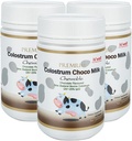 (Συσκευασία των 3) Hi Well Premium Grass-Fed Colostrum Choco 150 δισκία