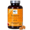 NEW NORDIC Turmeric Curcumin Gummies, Sugar Free, 300 mg Turmeric συμπλήρωμα για άνδρες και γυναίκες, Υποστηρίζει κανονικά τη λειτουργία αρθρώσεις, γόνατα, ώμους, Mango Orange, 60 Count