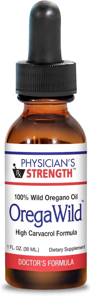 Ισχύς του γιατρού OregaWild - 30 mL - 100% άγριο λάδι Orγανης - 432 εξυπηρετεί