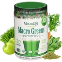 MacroLife Naturals Macro Greens Toz 38 Superfood Probiyotik Antioksi Enzyme & Herbal Supplement Immunity Energy Cleanse - Non-GMO Vegan Gluten-Free Dairy-Free - 10oz (30 hizmet)