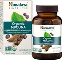 Himalaya Organik Mucuna Pruriens, 60 Day Supply - Herbal Supplement for Calming Relaxation from Ger ve ProMO, Gluten Free, 600 mg, 60 Caplets