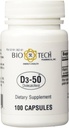 BioTech Pharmacal - D3-50 (50.000 IU) - 100 Caps (FFP)