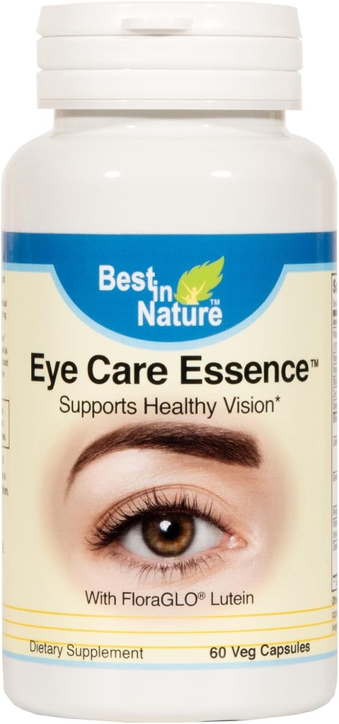Eye Care Essence - Eye Health Supplement with. Lutein, Bilberry, Key Vitaminler ve Herbal Mixs