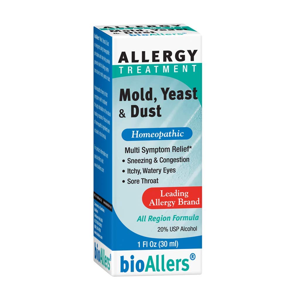 BioAllers Alerji Tedavisi Homeopathic Formula 1, Relieve Sneezing, Congestion, Itching, Rashes & Watery Eyes 1 Fl Oz (371400702017)