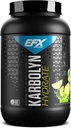 EFX Sports Karbolyn Hydrate | Carbohidrat Toz + Elytes | Sugar Free Sports Drink Mix | Yakıt & Hydration | Stimulant Free | 66 Hizmet (Lemon Lime)