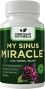 VALLEY NATURALS My Sinus Miracle Herbal Supplement, 90 Capsules (1)