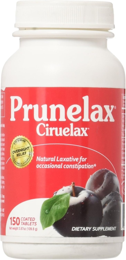 Prunelax Ciruelax Laxative, Tabletler 150 ea