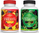 Vejetaryen Superfoods Reds Meyveleri ve Yeşiller | Vegan Sebzeler ve Veggie | 90 Meyvenin Doğal Dengesi, Erkekler için 90 Veggies Capsules, Kadınlar ve Çocuklar | Doğa Vitaminleri ve Mineraller