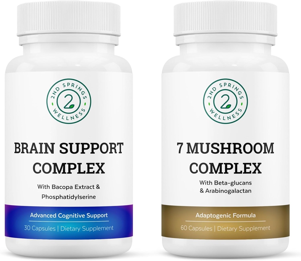 Mushroom Complex & Brain Υποστήριξη για Γνωστική Καθαρότητα και Νοοτροπική Ενίσχυση