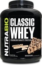 NutraBio Classic Whey Protein Toz- 25G Protein Per Scoop - No Fillers, Yapay Renkler, Preservatifler - Low Glycemic Index - (Chocolate Peanut Butter, 5 Pound)