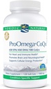 Nordic Naturals ProOmega CoQ10 - Fish Oil, 650 mg EPA, 450 mg DHA, 100 mg CoQ10, Nörolojik Sağlık ve Hücre Enerji Üretimi *, 120 Soft Gels