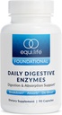 Bromelain, Lactase ve Lipase ile birlikte Günlük Digestive Enzyme Supplement, Protein, Fiber, Carbs ve Fats, Gluten Free, Vegan, Non-GMO, 90 Capsules