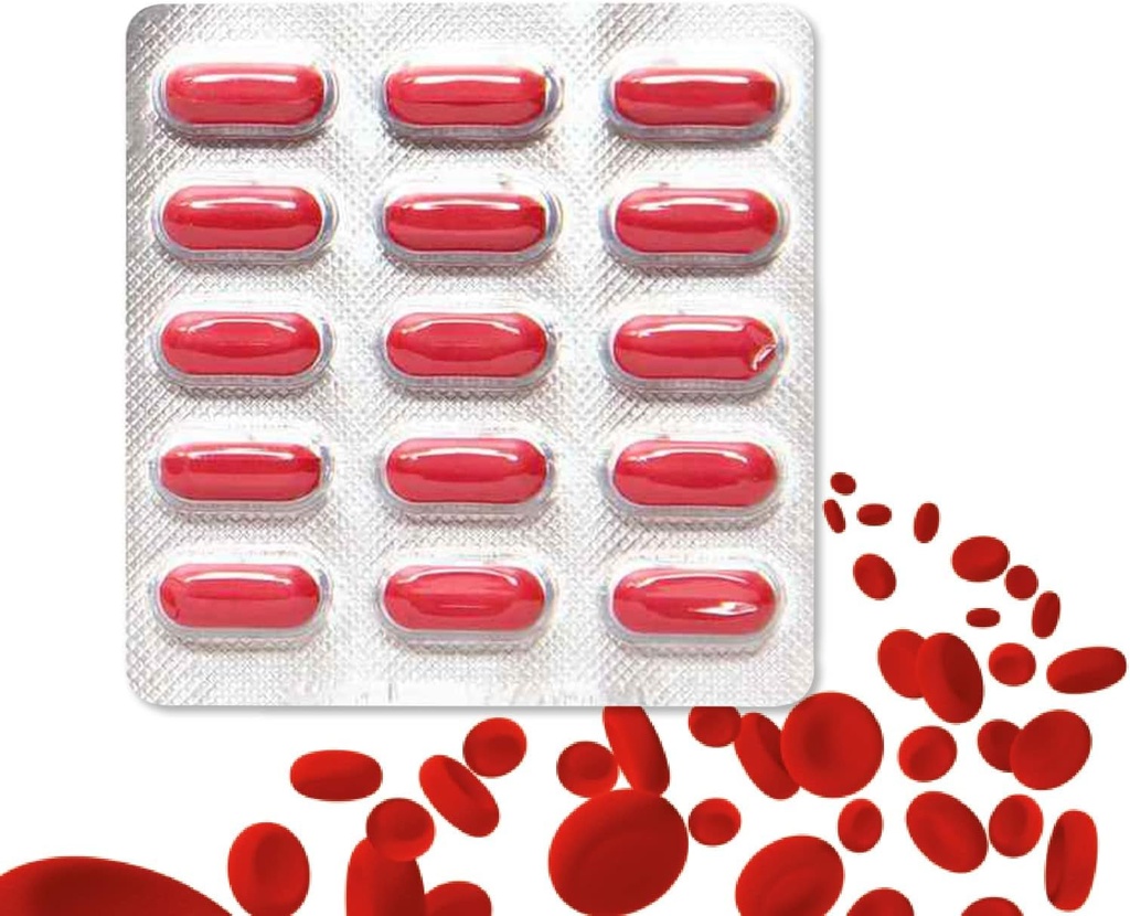 Demir, Folic Asit Tamam, C & Vitamin-B12 | Kan Binası, Immunity ve Enerji