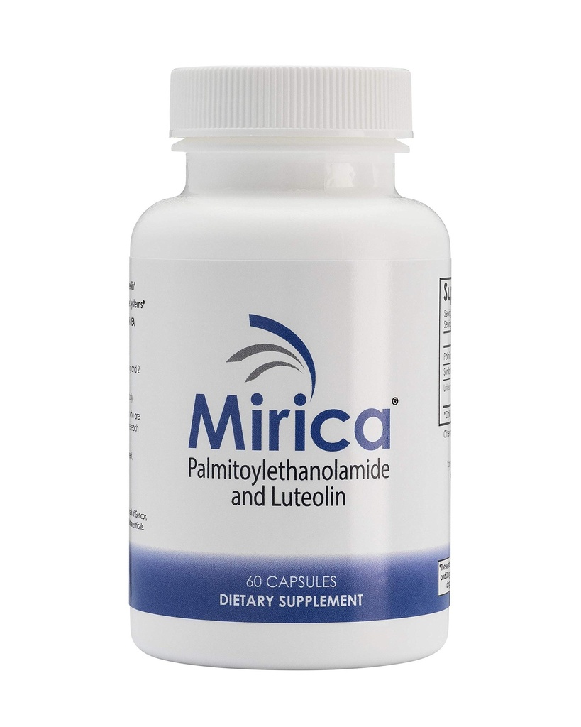 Mirica® - Pea (Palmitoylolamid) ve Luteolin - Immune & Nervous System Support Supplement - 60 cttt
