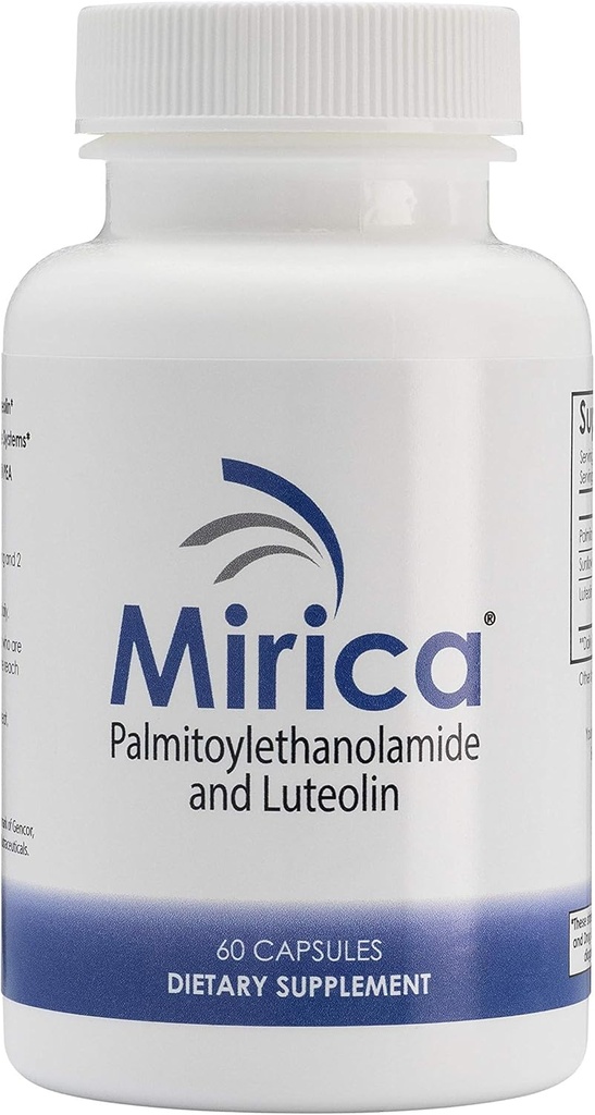 Mirica® - Pea (Palmitoylolamid) ve Luteolin - Immune & Nervous System Support Supplement - 60 cttt