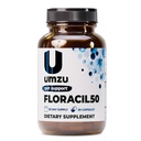 UMZU Floracil50 Prebiyotiks and Probiyotik for Women + Men, 50 Milyar CFU for Digestion, Gut Health, Acidofilius, Rhamnousus, Immunity, Energy (30 Capsules)