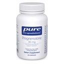 Pure Encapsulations Pregnenolone - 30 mg - Υποστήριξη ορμονών - Υποστήριξη μνήμης & συμπλήρωμα εγκεφάλου - Χωρίς γλουτένη & Vegan - 60 κάψουλες
