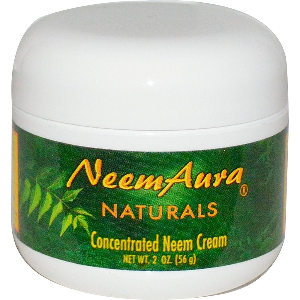 Neemaura Naturals Neem Cream με αλόη και λάδι Neem, 2 Oz