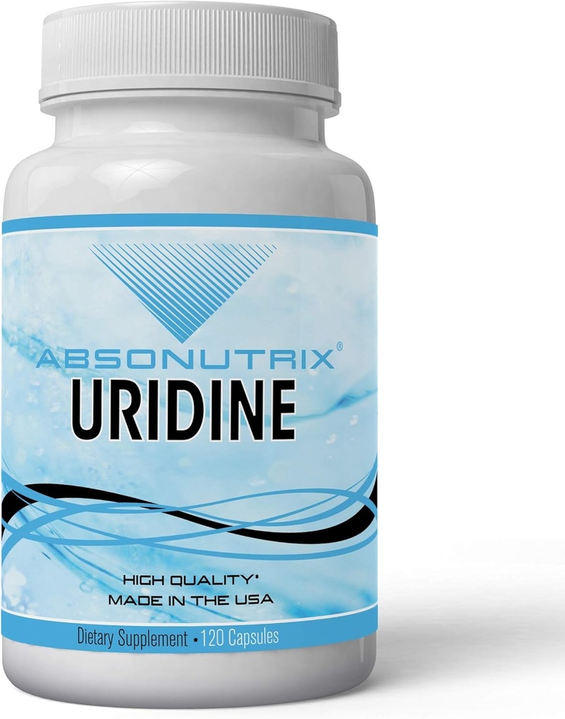 Absonutrix Uridine Monofoz (Choline Advancedr) Capsule başına 500 mg - ABD'de yapılan 120 Sebze Kapsülü