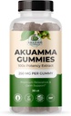 Şaşırtıcı Botanikler Akuamma Gummies - Yüksek Potency Daily Wellness Gummy, Vegan, Non-GMO, Gluten-Free Herbal Supplement - 250MG Natural Wild Berry Flavor ile Gummy (30 Count)