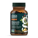 Gaia Herbs Μεταβολικός ενεργοποιητής - Συμπλήρωμα Φυσικής Ενέργειας για την υποστήριξη του μεταβολισμού - Made with Panax Notoginseng & Astragalus Extract - Free from Dairy, Soy & Gluten - 60 Κάψουλες (60 Servings)