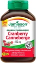 Jamieson Cranberry 500 mg, 240 Vegan Capsules