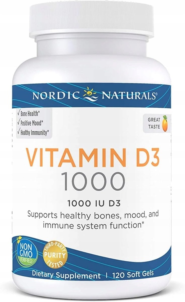 Nordic Naturals Pro Βιταμίνη D3 1000 Iu Βιταμίνη D3 Χοληκαλσιφερόλη