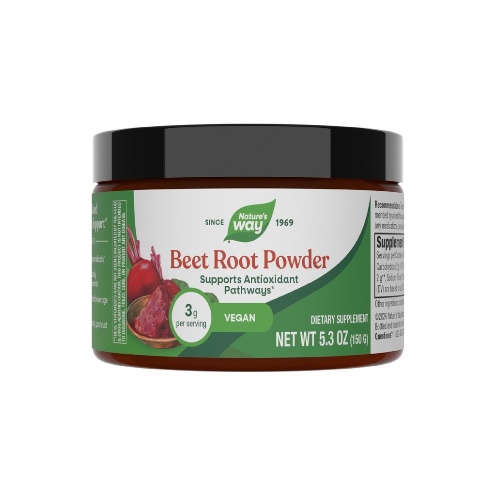 Ο τρόπος της φύσης Beet Root σκόνη, Υποστηρίζει Αντιοξειδωτικά Pathways*, 5 Oz