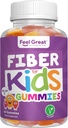 Η Feel Great Vitamin Company Fiber Gummies για τα παιδιά για Digestive Υποστήριξη 