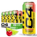 C4 Original Sugar Free Energy Drink 16oz (Brook of 12) | Cherry Limeade | Pre Workout Performance Drink with No Yapay Colors or Dyes