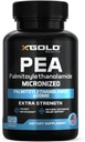 Palmitoyl emailamid Pea Supplement 600 mg | Micronized Pea% 99 Yüksek derecede Purified and Bio available | Made in USA | Supplement for Men and Women - 120 Capsules