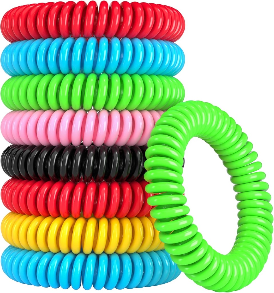 12 Pack Mosquito Wears, Mosquito Wears, Yetişkinler ve Çocuklar için açık, Bireysel olarak D so-Free Water Bands