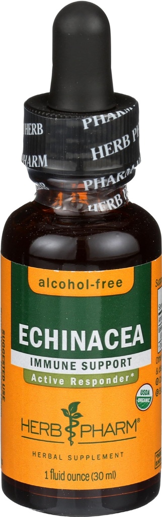 HERB PHARM Organic Echinacea Glycerite, 1 FZ