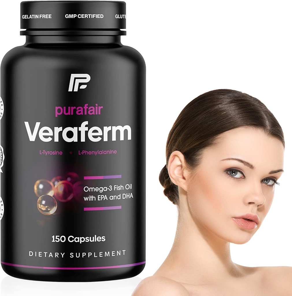 Vitiligo? Skin Pigmentasyonunu geliştirin ve bu Vitiligo Tedavisi ile Skin'de Beyaz Noktalardan Rid alın: Veraferm. Bu Vitiligo Pills Yalnız veya En İyi Sonuçlar için Vitiligo Krems ile kullanılabilir.