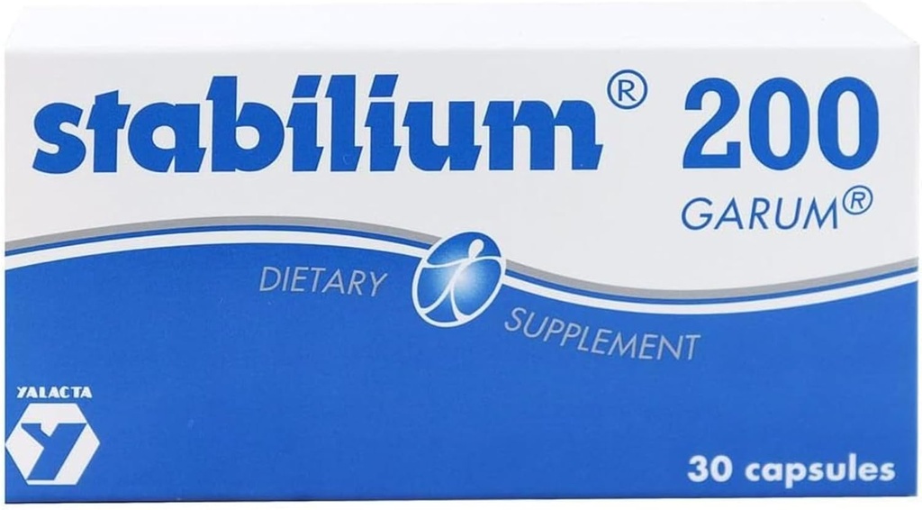 Alerji Araştırma Grubu Stabillium 200 - Melatonin olmadan Yetişkinler için Doğal Uyku Yardımı, Nighttime Calm Rahatlama, Derin Restful Uyku Desteği - 30 Capsules (Pazar 1)