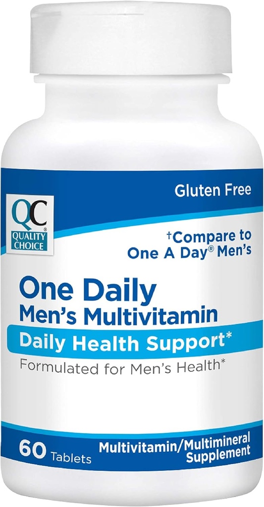 Kalite Seçenekleri Erkekler A C D E B Vitaminleri ile Günlük Multivitamin (1, 2, & 6) ve Mineral Supplements 60 Kont Şişes