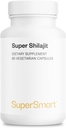 Supersmart - Super Shilajit 500mg ανά ημέρα (High Potency) - PrimaVie Shilajit συμπλήρωμα - Ιμαλαΐα, καθαρισμένο & οργανικό Shilajit 