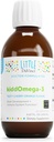 DAVINCI Labs kiddOmega-3 - Υγρό Ωμέγα-3 συμπλήρωμα για τα παιδιά - για το ανοσοποιητικό σύστημα, εστίαση και υποστήριξη εγκεφάλου* - με φρούτα μοναχός, DHA, EPA και περισσότερα - Cherry Orange Flavor - 200mL